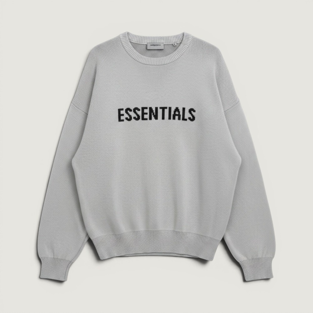 Fear of God Essentials x SSENSE Knit Sweater 'Linen' XXL